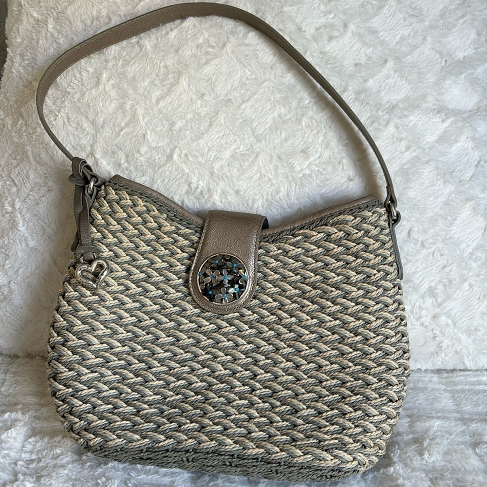 Brighton Basket Weave Shoulder Bag
